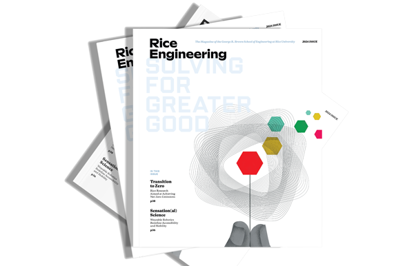 Rice Engineering Magazine Cover