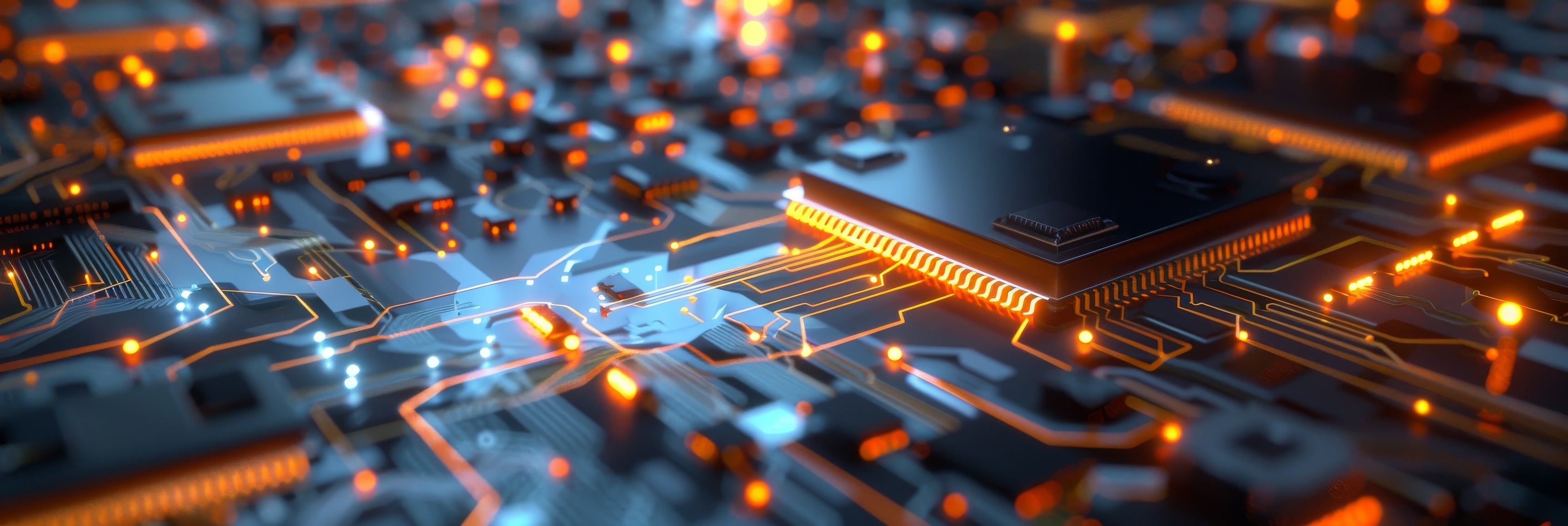 Next gen electronics stock image